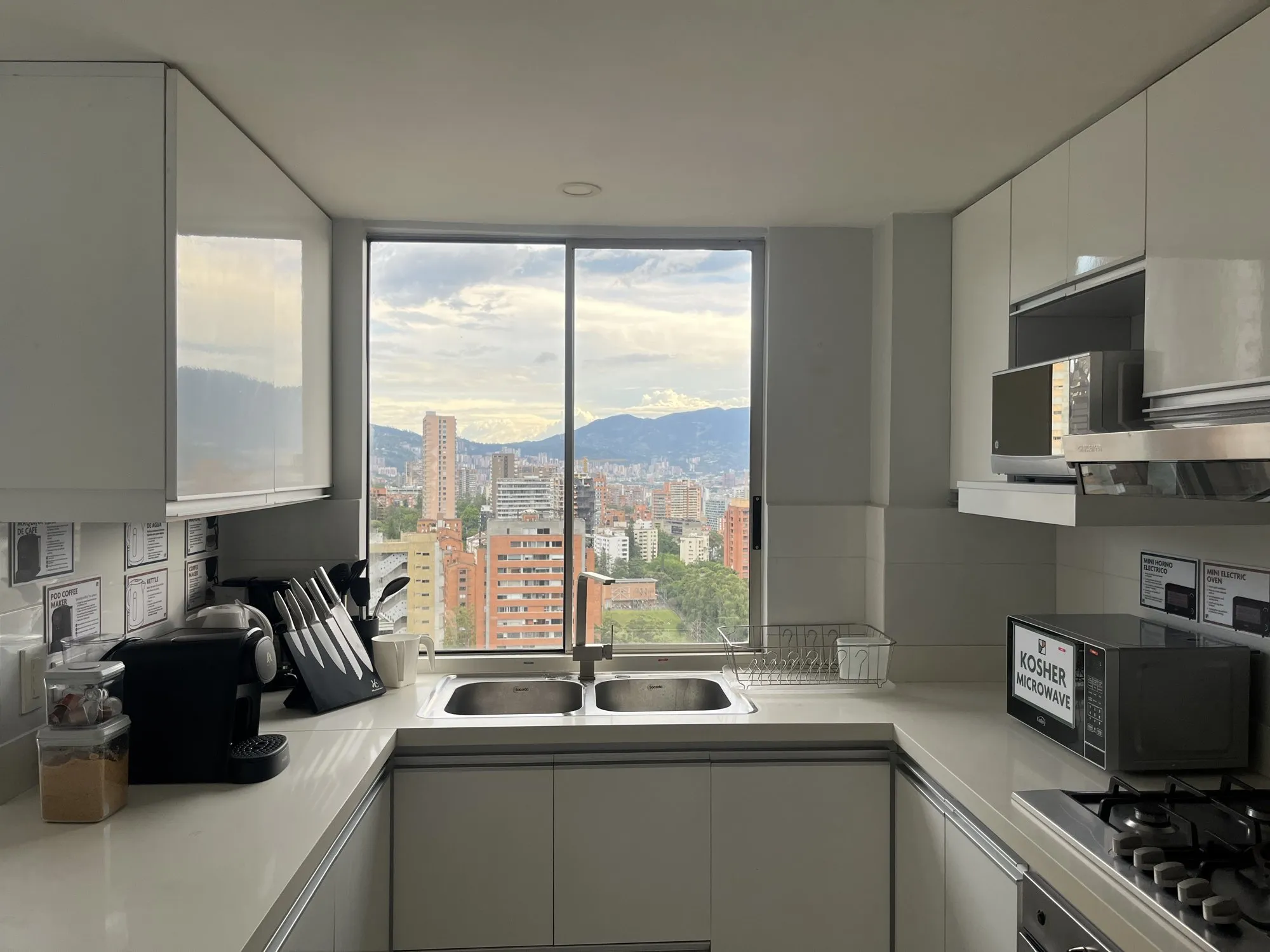 Kitchen with a view